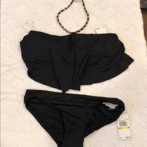 Micheal Kors  Medium Bikini Top & Bottom NWT